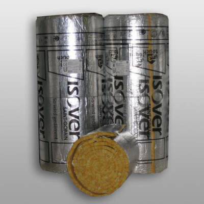 Rock wool pipe insulation