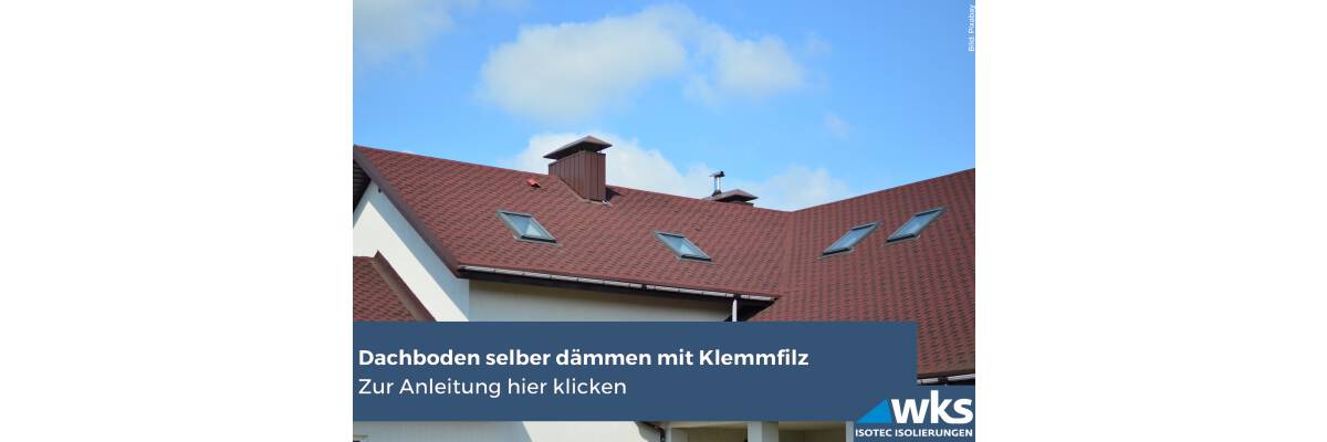 Dachdämmung selber machen - Dachdämmung selber machen | Zwischensparrendämmung | Schritt-für-Schritt-Anleitung