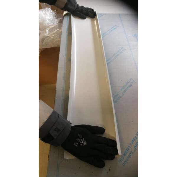 Feuille PVC Isogenopak® 350 SE - Découpes pour revêtement de manchons disolation sans fermeture auto-adhésive 28 mm 20 mm
