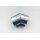 Coude en laine de roche Rockwool 90° revêtu daluminium 3 sections 35/30 mm