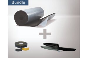 Armaflex AF selbstklebend 32mm 3m² + Tapeband + Messer