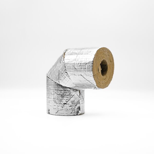 Rockwool Bogen 90° aus RS800 54mm 30mm