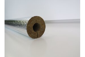 Steinbacher Steinwolle-Isolierschale – Alukaschierte Rohrisolierung 22 mm 20 mm