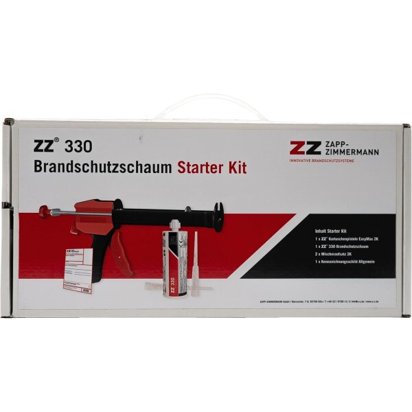Zapp-Zimmermann 330 Brandschutzschaum Starter-Kit