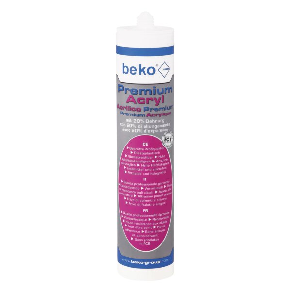 beko Premium-Acryl 310 ml weiß