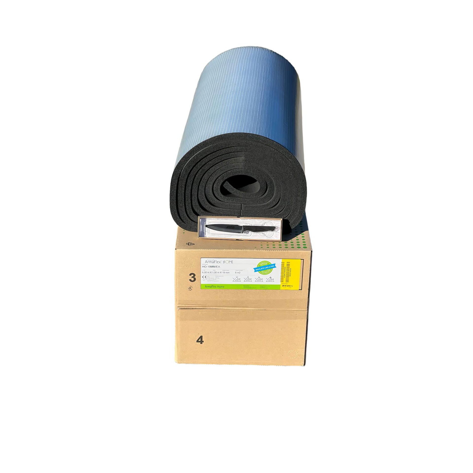 ArmaFlex HOME Insulation 10 mm x 10 m Self-adhesive + WKS ISOTEC cer