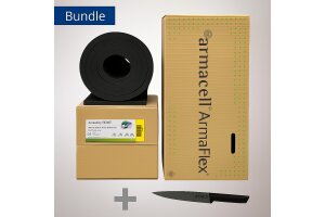 ArmaFlex HOME Selbstklebend 10mm x 10m² + WKS ISOTEC Keramikmesser