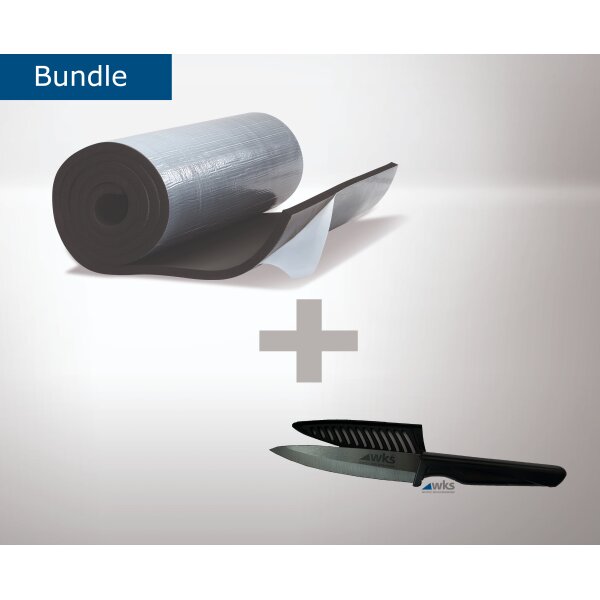 Armaflex AF selbstklebend 16mm 7m² + WKS ISOTEC Keramikmesser