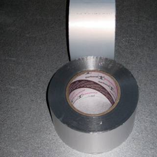 Pure aluminium tape 75mm wide 100 metres/roll