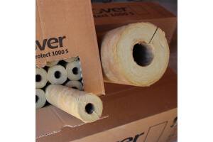 Carcasa aislante ISOVER no laminada Protect 1000 S 76/70 - 4,8m (cartón)