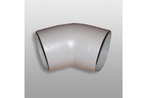 PVC-Bogen 45° Okapak 42/30