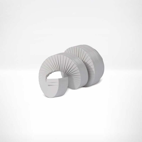 Manchette dextrémité gris clair 38mm