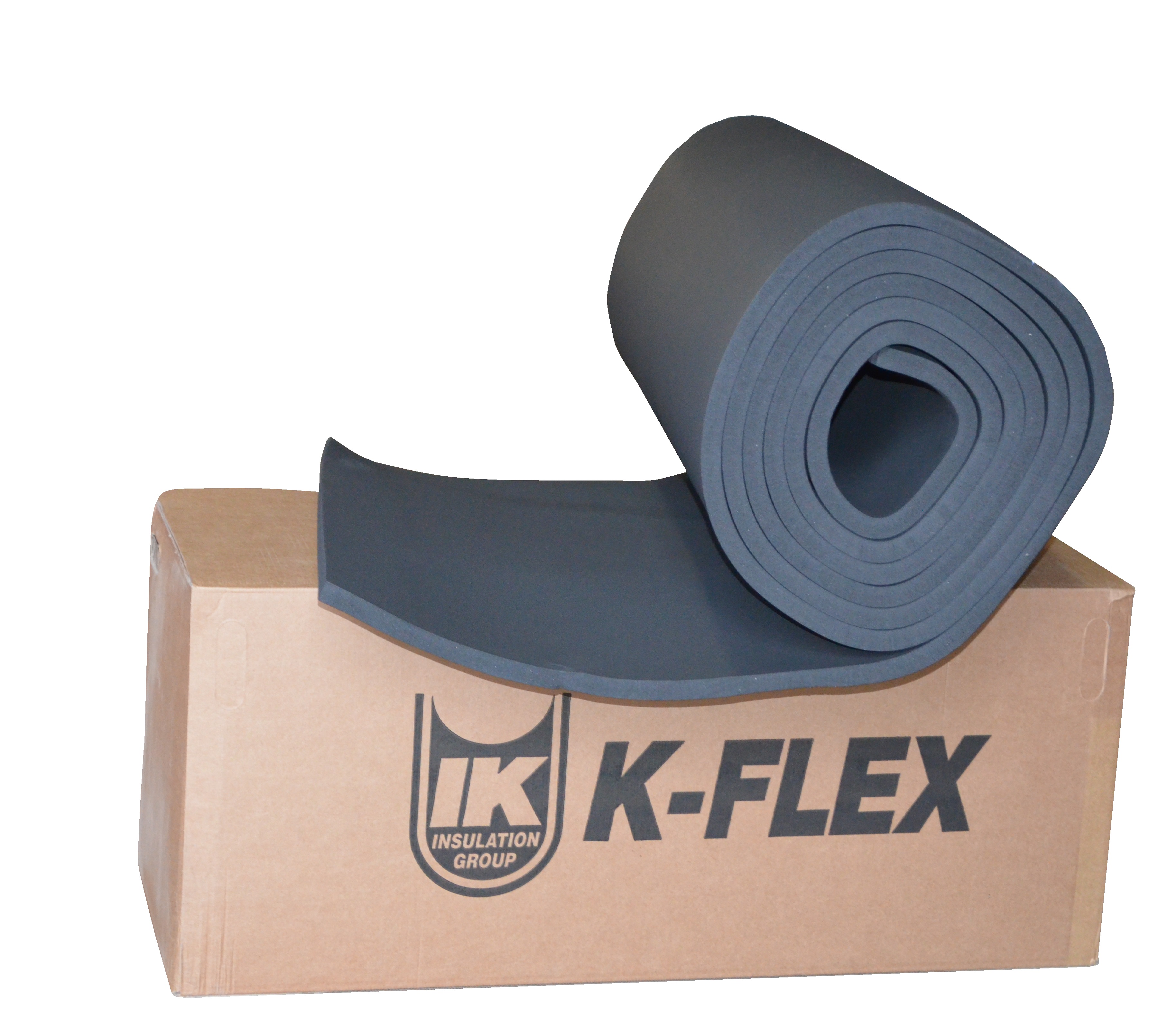K-Flex lying on carton